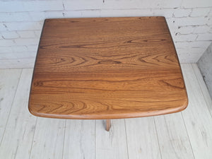 Mid Century Vintage Ercol Fold Up Coffee Table Drop Leaf Side Table 1970's