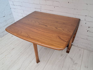 Mid Century Vintage Ercol Fold Up Coffee Table Drop Leaf Side Table 1970's