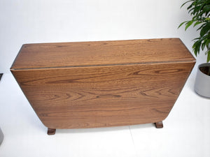 Mid Century Vintage Ercol Fold Up Coffee Table Drop Leaf Side Table 1970's