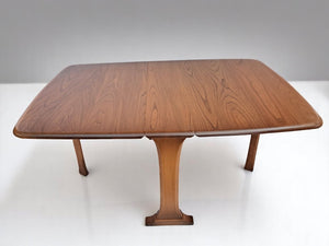 Mid Century Vintage Ercol Fold Up Coffee Table Drop Leaf Side Table 1970's