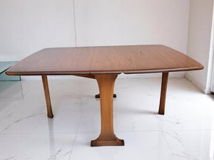 Mid Century Vintage Ercol Fold Up Coffee Table Drop Leaf Side Table 1970's