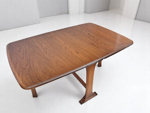 Mid Century Vintage Ercol Fold Up Coffee Table Drop Leaf Side Table 1970's