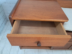 Mid Century Nathan Hall Bench | Hall Seat | Telephone Table Vintage 1970