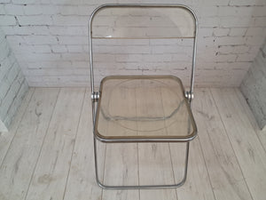 Mid Century Modern Vintage Plia Folding Chairs x 4 – Italian Design by Giancarlo Piretti 1960's