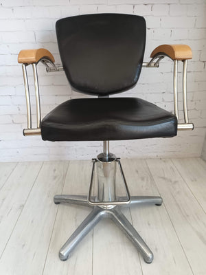 Vintage Barbers Chair Hairdresser Salon Chair Office Chair Swivel
