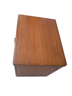 Mid Century Vintage Bedside Tables Stag Cantata Chest Drawers Retro Restored