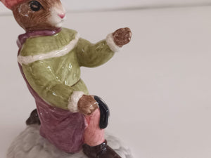 Vintage Bunnykins Romeo Royal Doulton Rabbit Bunny Figurine 2003 Box + Certificate ICC Exclusive