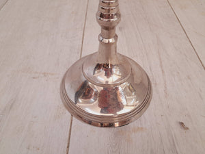 Antique Vintage Ornate Candelabra 5 Arm Candle Stick Holder Silver Plated 1960 Heavy Quality
