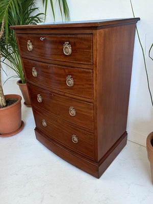 Antique Waring & Gillow Mahogany Chest of Drawers Restored 1910