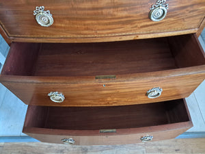 Antique Waring & Gillow Mahogany Chest of Drawers Restored 1910