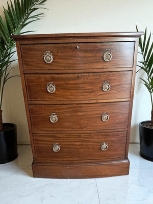 Antique Waring & Gillow Mahogany Chest of Drawers Restored 1910