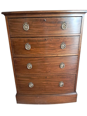 Antique Waring & Gillow Mahogany Chest of Drawers Restored 1910