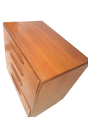 Mid Century G Plan Fresco Chest of Drawers Vintage Teak Danish Design Restored 1960