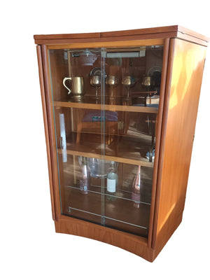 Mid Century Cocktail Cabinet  Drinks Bar Cabinet Metamorphic Tunridge Vintage 1960 Restored