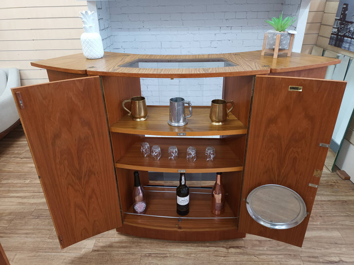 Mid Century Cocktail Cabinet Metamorphic Drinks Bar Cabinet Tunridge Vintage 1960