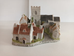 David Winter Cottage Cotswold Village Cottage  + Box + COA Vintage English Village Collection 1982