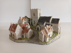 David Winter Cottage Cotswold Village Cottage  + Box + COA Vintage English Village Collection 1982