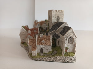 David Winter Cottage Cotswold Village Cottage  + Box + COA Vintage English Village Collection 1982