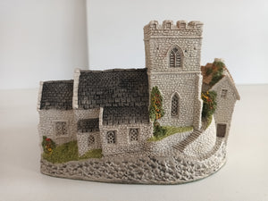 David Winter Cottage Cotswold Village Cottage  + Box + COA Vintage English Village Collection 1982