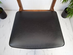 Vintage Mid Century G Plan Style Dining Chairs x 4 Retro Danish Chairs 1960