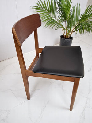 Vintage Mid Century G Plan Style Dining Chairs x 4 Retro Danish Chairs 1960