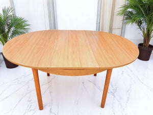 Vintage Mid Century Schreiber Dining Table Extending + 4 x Dining Chairs 1970