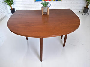 Vintage Mid Century G Plan Dining Table Drop Leaf Gate Leg Drop Flap Retro Teak 1970