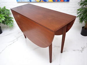 Vintage Mid Century G Plan Dining Table Drop Leaf Gate Leg Drop Flap Retro Teak 1970