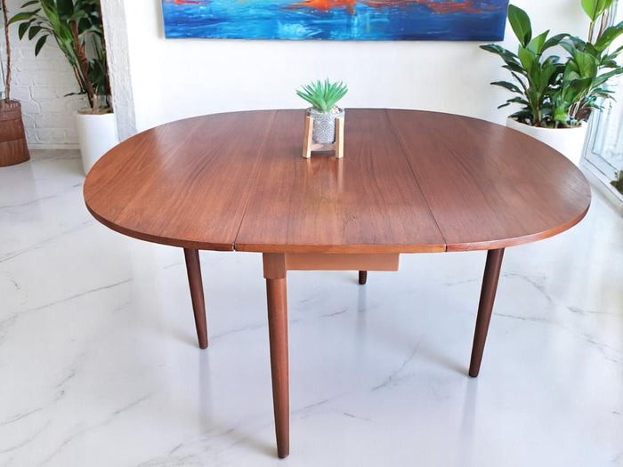 Vintage Mid Century G Plan Dining Table Drop Leaf Gate Leg Drop Flap Retro Teak 1970
