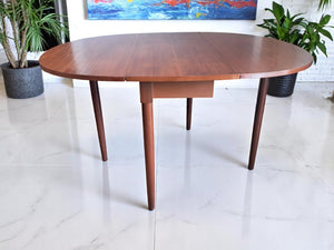 Vintage Mid Century G Plan Dining Table Drop Leaf Gate Leg Drop Flap Retro Teak 1970