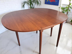Vintage Mid Century G Plan Dining Table Drop Leaf Gate Leg Drop Flap Retro Teak 1970