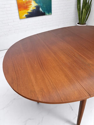 Vintage Mid Century G Plan Dining Table Drop Leaf Gate Leg Drop Flap Retro Teak 1970