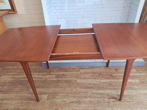 Mid Century McIntosh Teak Dining Table Vintage Extending Table Seats 8 Restored