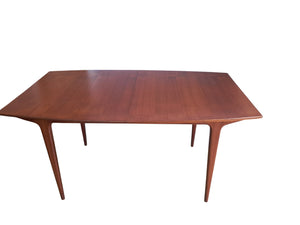 Mid Century McIntosh Teak Dining Table Vintage Extending Table Seats 8 Restored