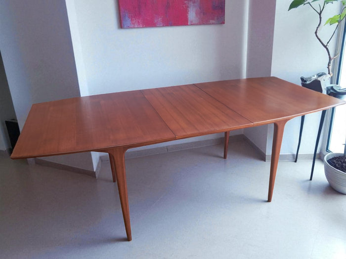 Mid Century McIntosh Teak Dining Table Vintage Extending Table Seats 8 Restored
