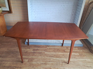 Mid Century McIntosh Teak Dining Table Vintage Extending Table Seats 8 Restored
