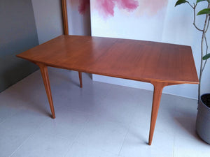 Mid Century McIntosh Teak Dining Table Vintage Extending Table Seats 8 Restored