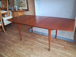 Mid Century McIntosh Teak Dining Table Vintage Extending Table Seats 8 Restored