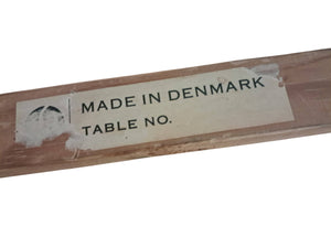 Mid Century Danish Vintage Dining Table Extending Retro Table Teak 1970 Restored