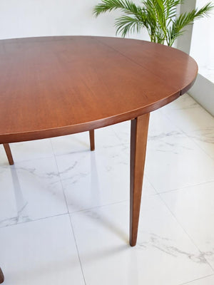 Vintage Mid Century G Plan Style Dining Table Drop Leaf Drop Flap Retro Teak 1960