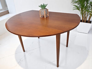 Vintage Mid Century G Plan Style Dining Table Drop Leaf Drop Flap Retro Teak 1960