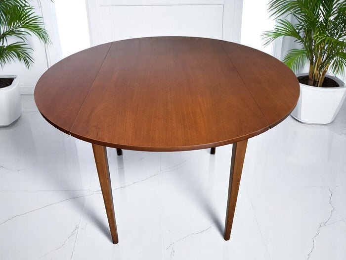 Vintage Mid Century G Plan Style Dining Table Drop Leaf Drop Flap Retro Teak 1960