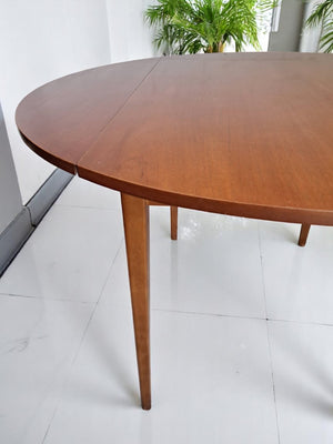 Vintage Mid Century G Plan Style Dining Table Drop Leaf Drop Flap Retro Teak 1960