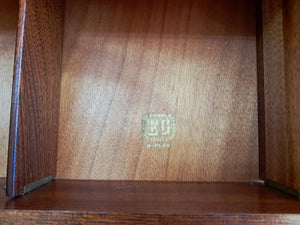 Mid Century G Plan Brandon Oak Dressing Table | Chest of Drawers + Mirror 1960 Compact