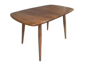 Mid Century Ercol Plank Coffee Table Side Table Solid Elm Vintage Retro Restored