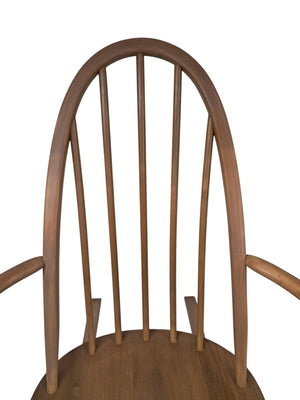 Vintage Mid Century Ercol Small Rocking Chair Light Elm Wood Frame Windsor Chair Armchair 1970's