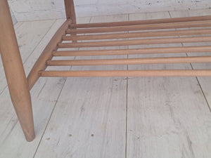 Mid Century Ercol Plank Coffee Table Solid Elm Vintage Retro Restored 1970