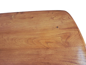Mid Century Ercol Plank Vintage Dining Table Vintage Blonde 1960's
