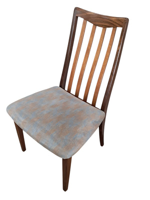G Plan Dining Chairs Fresco x 6 Retro Teak E Gomme Mid Century Seats