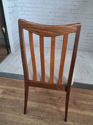 G Plan Dining Chairs Fresco x 6 Retro Teak E Gomme Mid Century Seats